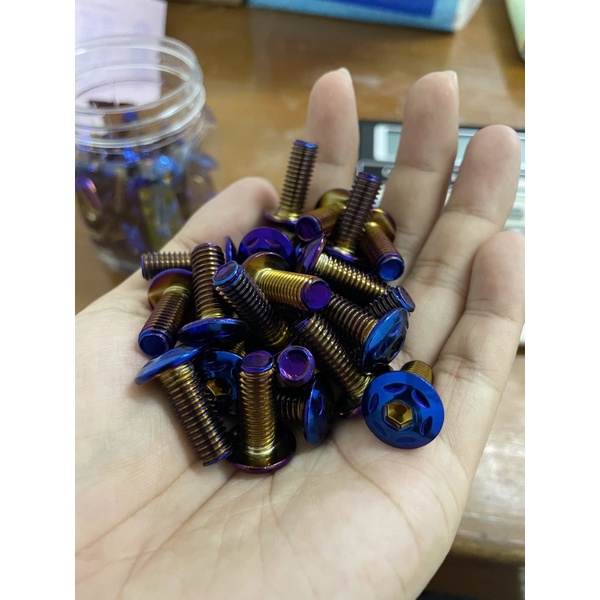 baut probolt piringan disc HENG flower spider star harga satuan only gold