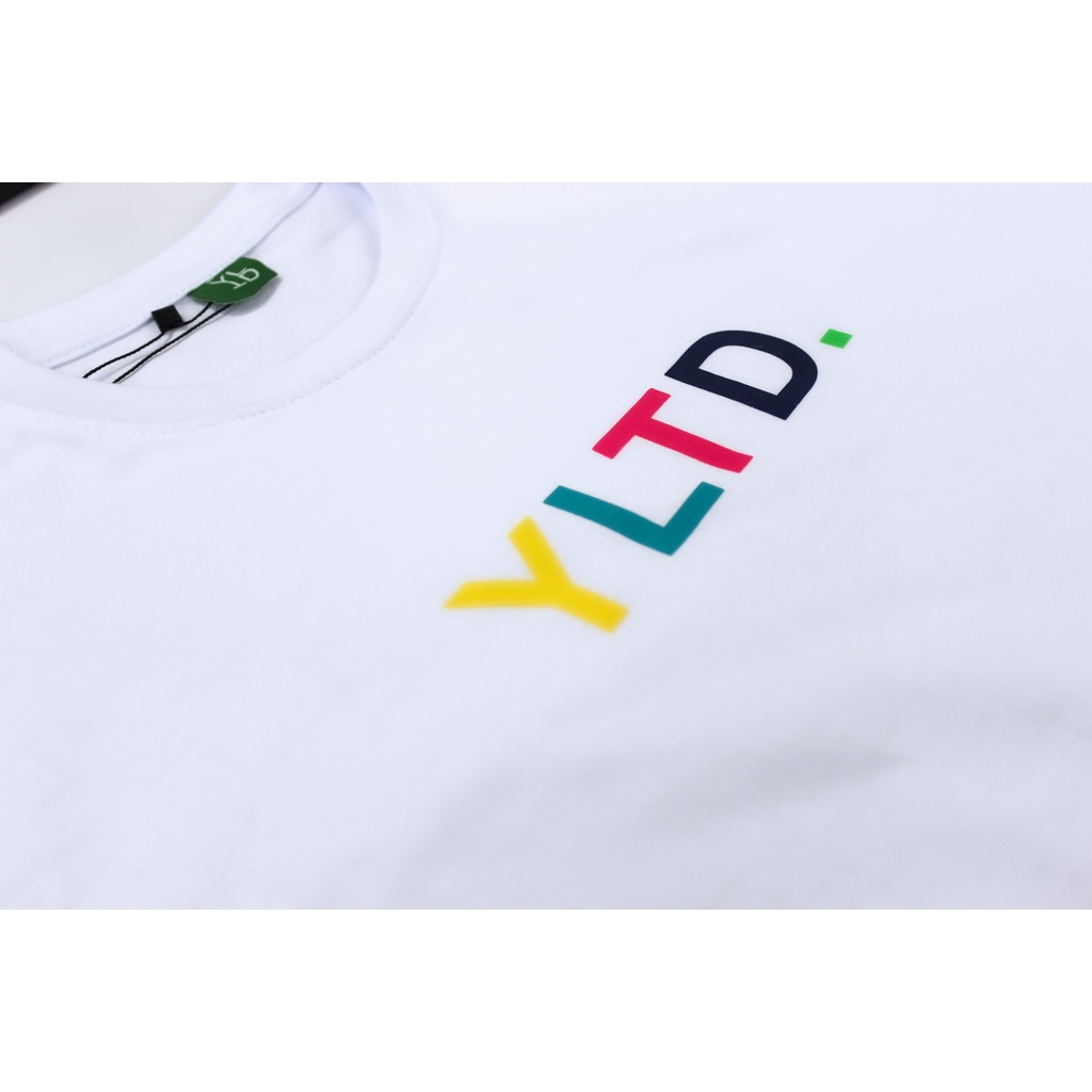 Youbee Limited - Longsleeve YLTD Full Color | T-Shirt Pria | Kaos Pria | ROCHA White