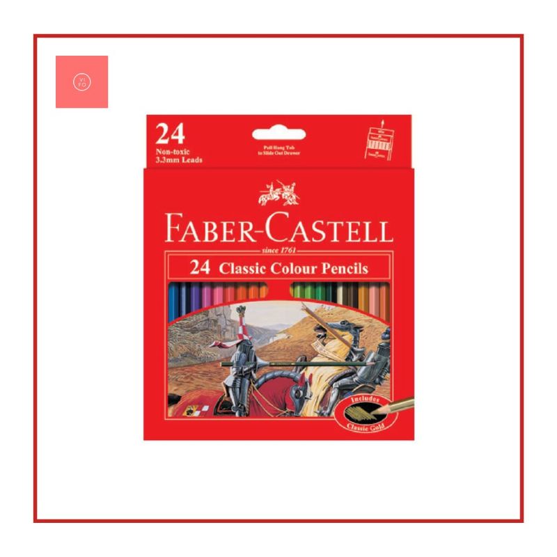 

Faber-Castell 24 Pensil Warna Classic