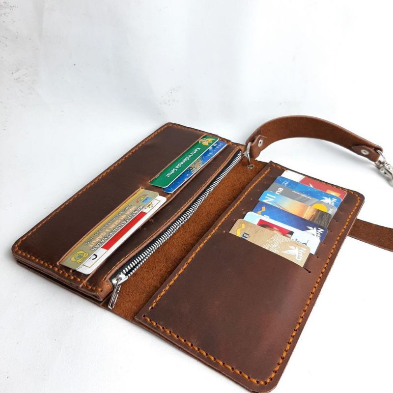 dompet kulit sapi asli leather original vintage