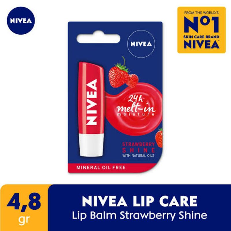 nivea lip balm