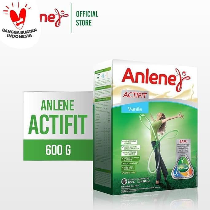 

[[BISA COD]] ANLENE Actifit 600gr - Coklat NEW Kode 211