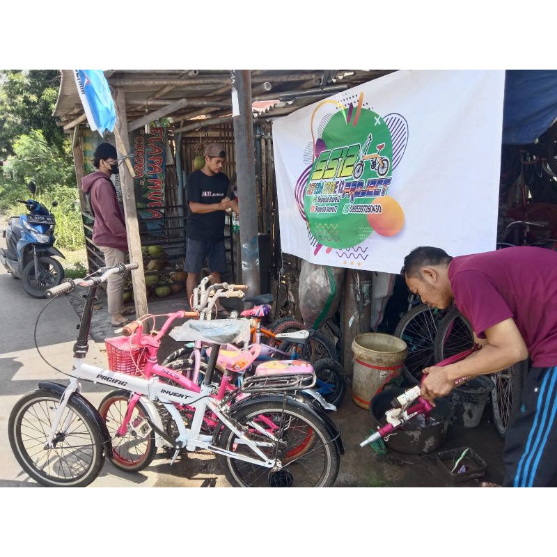 Sepeda lipat second ring 20 single speed