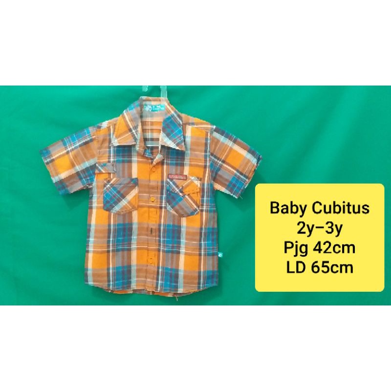 Kemeja anak preloved BABY CUBITUS