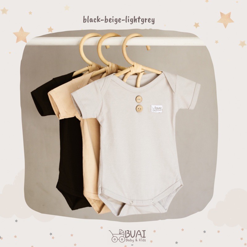 BUAI- Baju bayi JUMPER / ROMPER / JUMSUIT / HARGA PROMO-BL-BE-LG