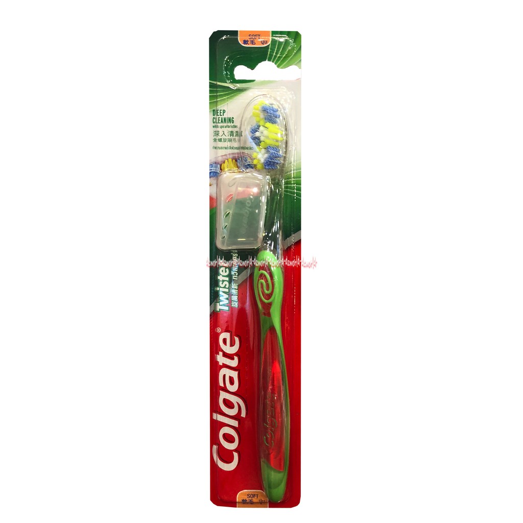 Colgate Twister Deep Cleansing Sikat Gigi Toothbrush Kolget