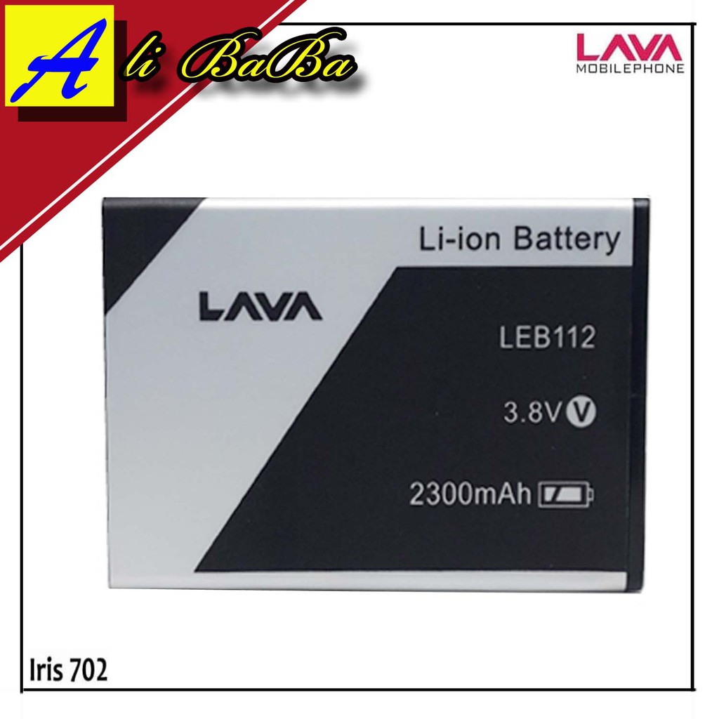 Baterai Handphone Lava iris 702 LEB112 Battery HP Lava Iris 702 Batre Lava Iris 702 LEB112