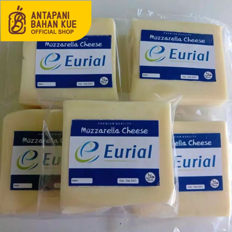 

Keju Mozzarella Eurial 250gram