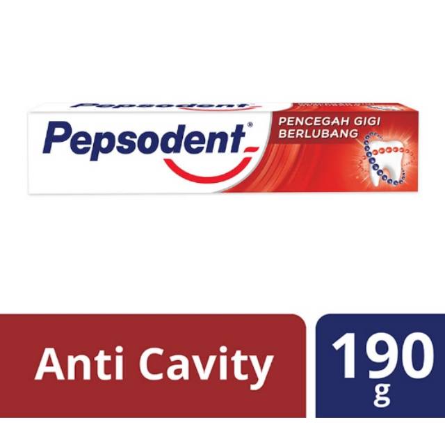 PEPSODENT Pasta Gigi White sedang 190gr