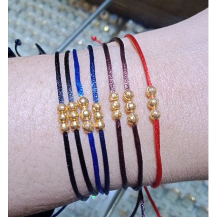 Gelang Tali Emas 0.10 gram/0.20 gram SQ 10K "semar Nusantara"