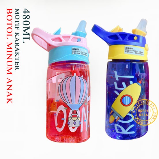 BOTOL MINUM ANAK MOTIF KARAKTER 480ML