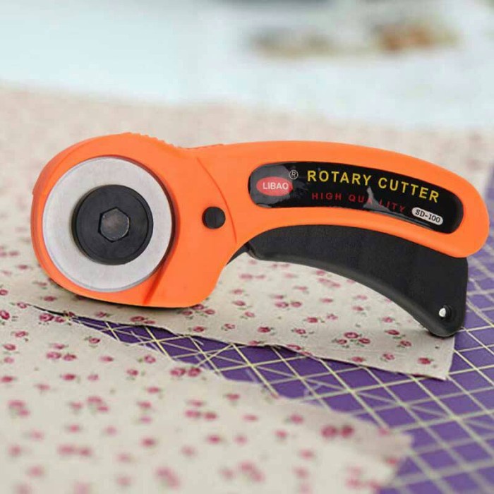 

Limited Rotary Cutter 45Mm/45 Mm Libao Sd-100 Alat Potong Bahan Pisau Putar Terbatas