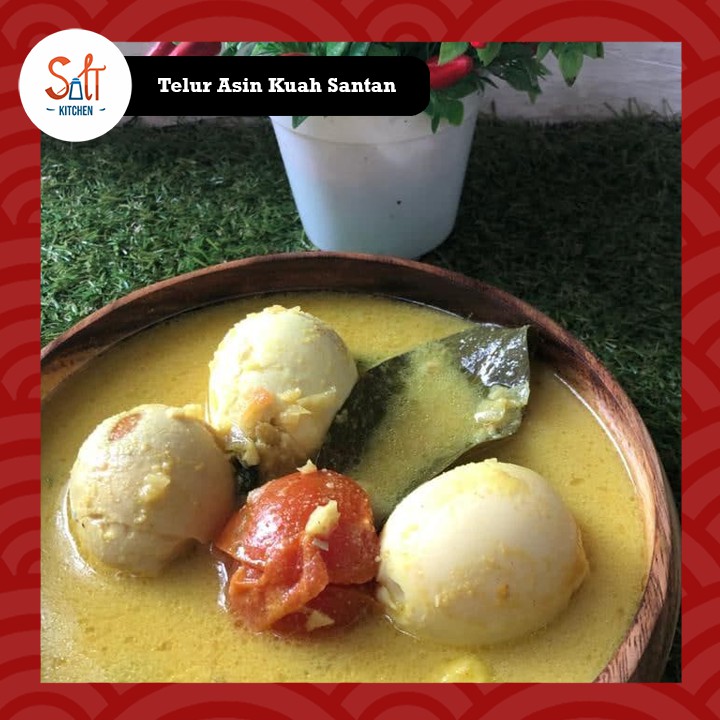 

[Best Seller] Telur Asin Kuah Santan