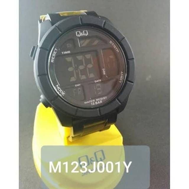 Arloji Jam Tangan Pria Q&Q QnQ QQ Asli Ori Original M123 M123J