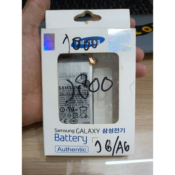 Baterai hp Samsung galaxy A6/j6/j800 original