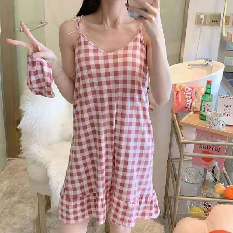 Baju tidur wanita daster sexi korea style import premium