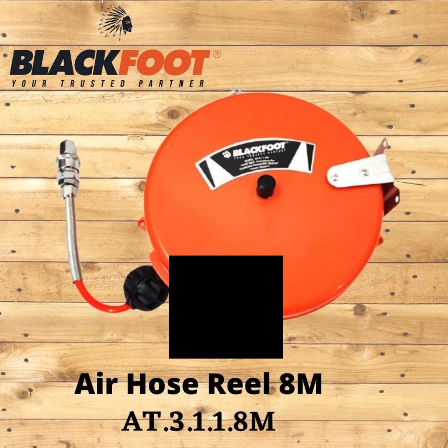 BLACKFOOT Air Hose Reel 8M selang kompresor udara