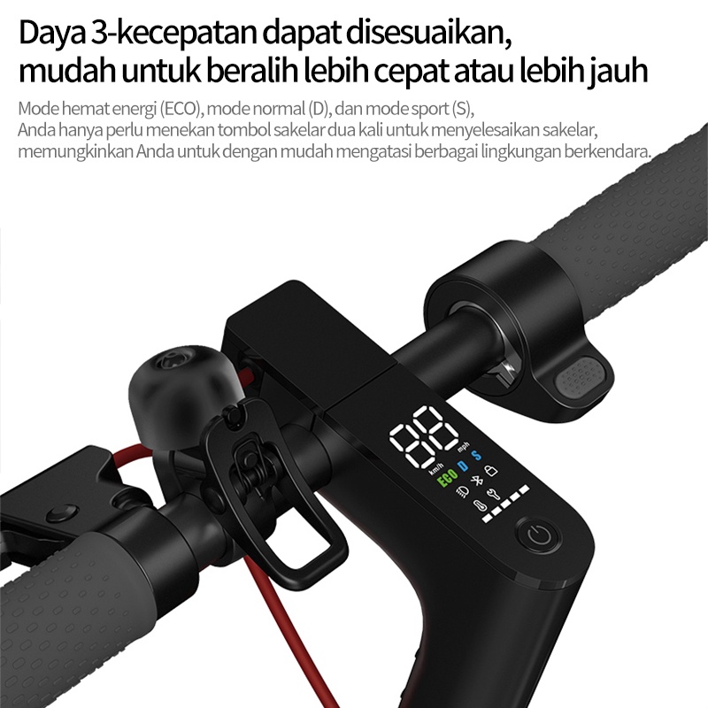 Skuter Elektrik Lipat - Setara (Electric Scooter) Xiaomi paragraf yang Sama scooter anak / Scooter dewasa / Skuter terbaru