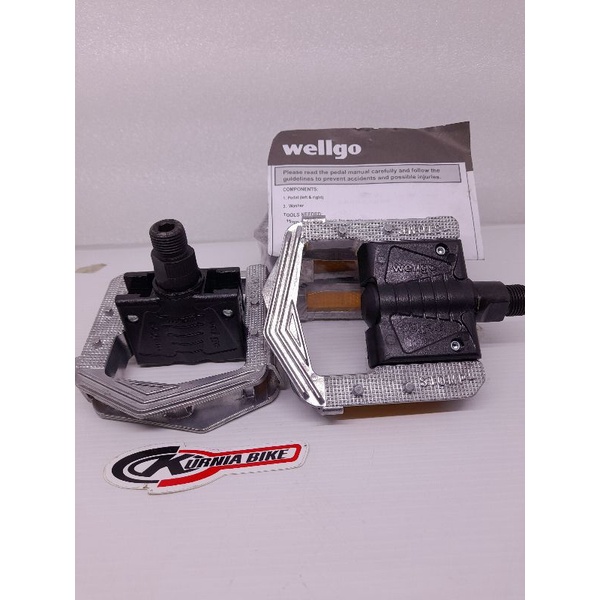 * pedal sepeda lipat wellgo bearing