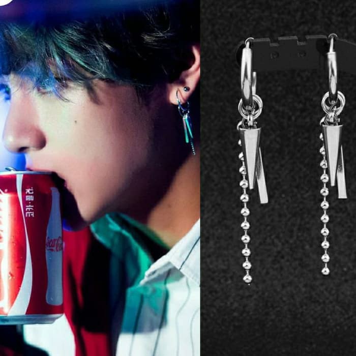 Anting KPOP BTS EXO Earring Bangtan Boys Anting BTS Pria