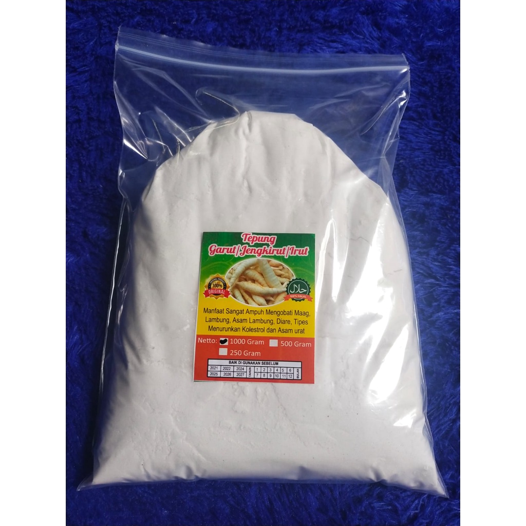 

Tepung Pati Garut Obat Herbal Asam Lambung Diare Asam urat