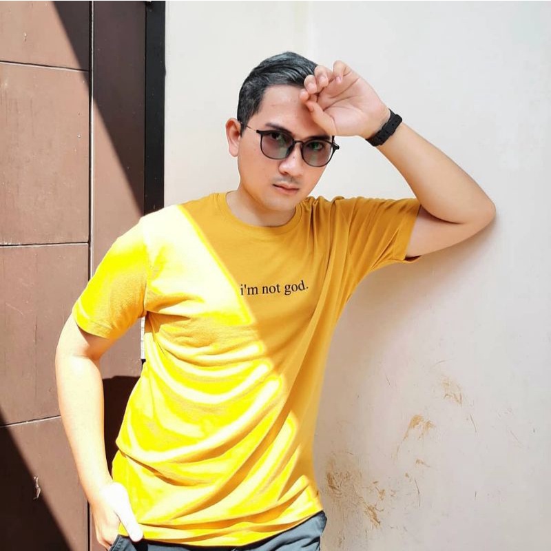 Kaos Distro / Kaos Pria / Dayson Mustard Tees
