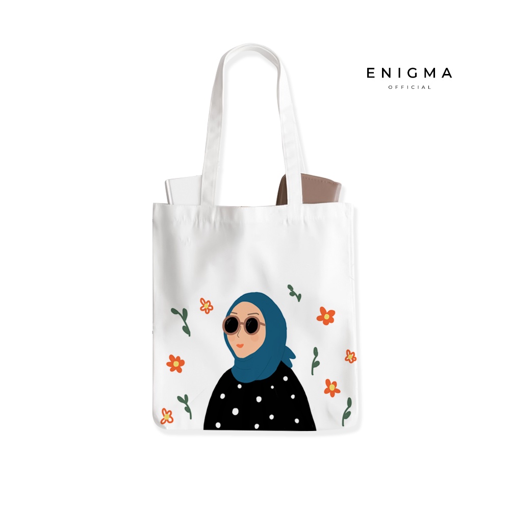 SALE TOTEBAG KANVAS ORIGINAL ENIGMA TOTEBAG KANVAS COLLECTION HJ