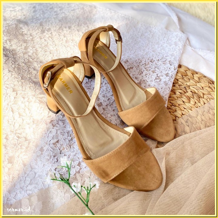 Sandal Kondangan Wanita Terbaru Haihils Haihil Sendal Pesta Warna Xy51 Dion Heels Kaca Gleesya Glit 