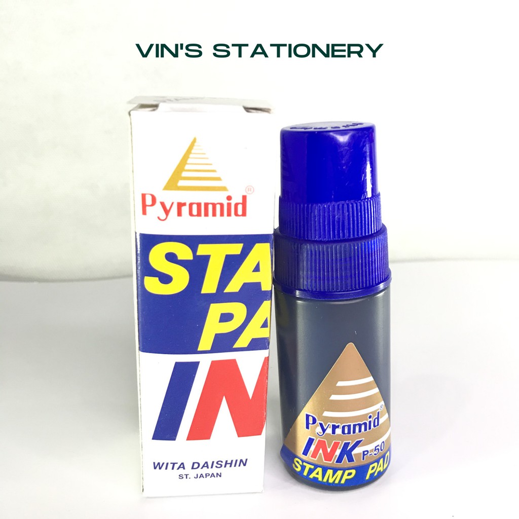 

ORIGINAL TINTA STEMPEL PYRAMID / PRYRAMID INK P-50 STAMP PAD