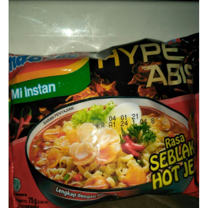 

indomie seblak hot jeletot