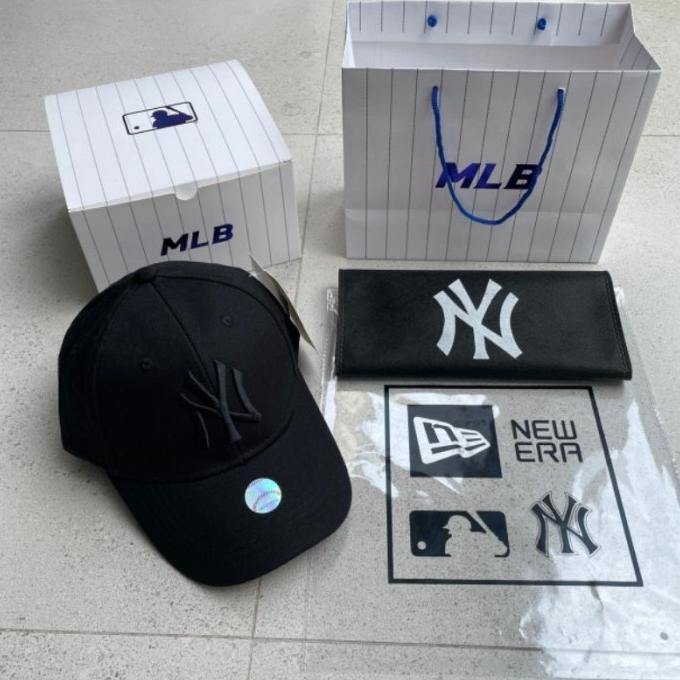 TOPI BASEBALL NEW YORK YANKEES CAP FULL BLACK DFGD654654