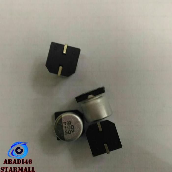 Capasitor 100Uf 50V Smd Tempel Marcojiw99 Segera Dapatkan