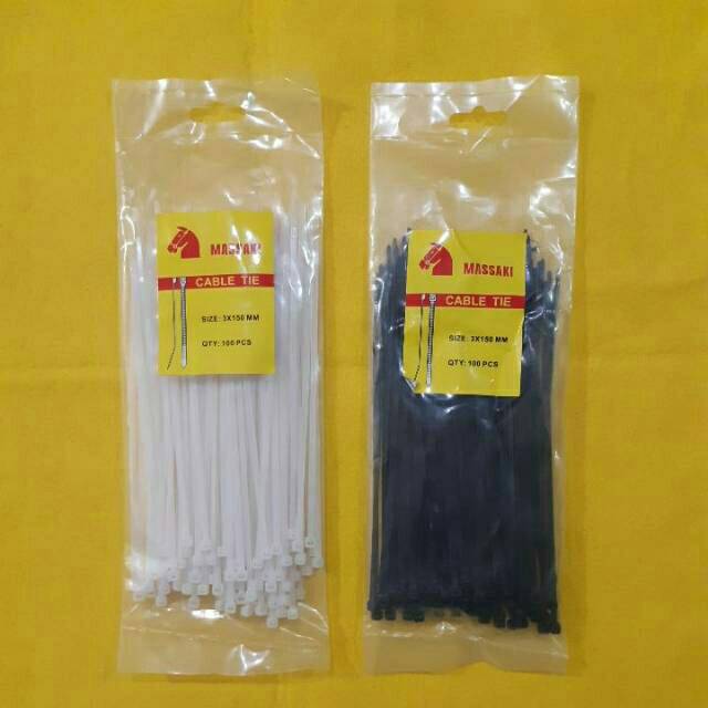 

Cable Tie Massaki 3x150 (100pcs)