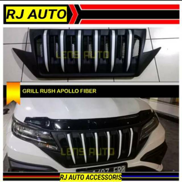 Grill rush terios model apollo grill rush terios 2018 up