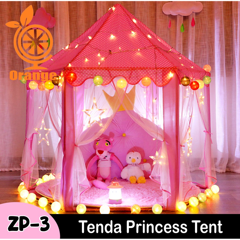 Tenda Mainan Anak Princess Tenda Anak Model Kastil Untuk Indoor Outdoor Portable