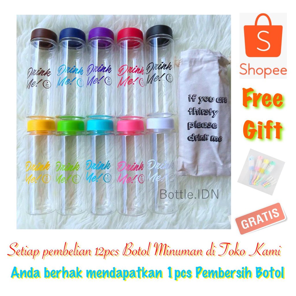 Botol Minum DrinkMe My Bottle ANTI PECAH 500ml Botol Botol Minum DrinkMe My Bottle ANTI PECAH 500ml Botol