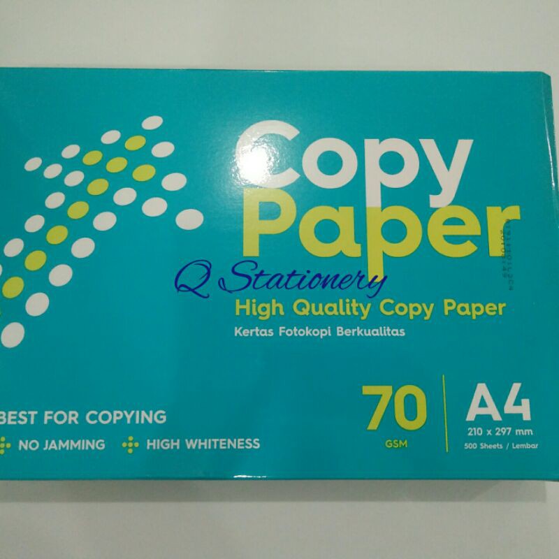 

Kertas HVS 75 gr A4 Copy Paper