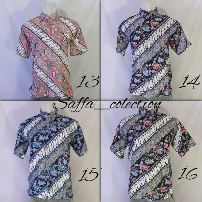 kmeja batik pria/kmeja tangan pendek pria/batik pria