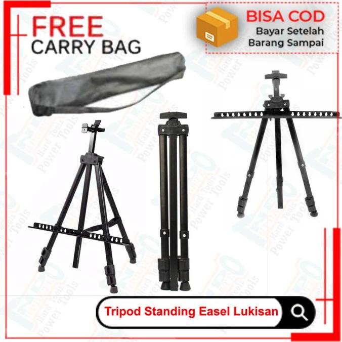 

Tripod Cat Lukis Holder Lukisan Standing Melukis Easel Lukis