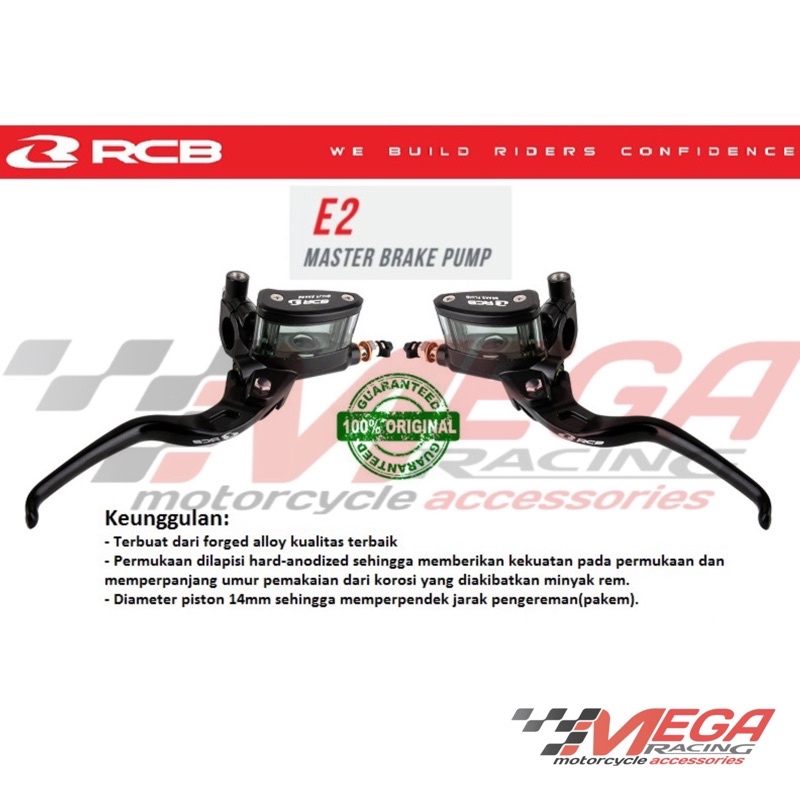 Master Rem RCB (Racing Boy) E2 Universal Nmax,Nmax 2020,Xmax,Aerox,Pcx,Adv,R15,Cbr,Ninja Dll