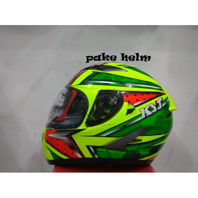 HELM KYT VENDETTA 2 ALL STAR YELLOW FLUO VENDETA 2 FULL FACE