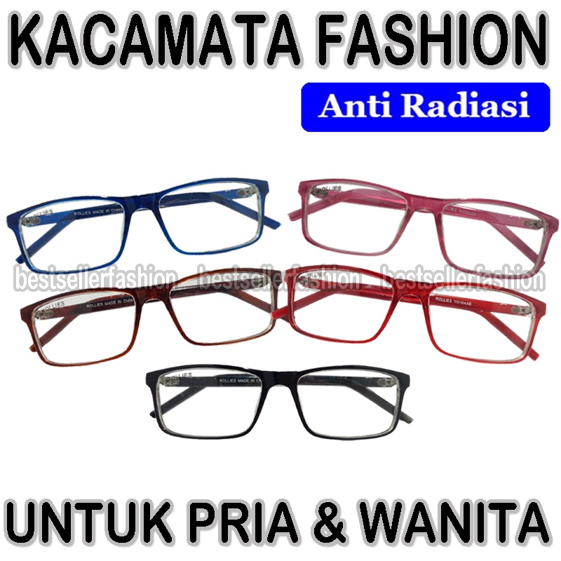 Kacamata Anti Radiasi Remaja-Dewasa Lensa Blueray Kacamata Wanita Pria Kaca mata Lensa Blue Light Blocking Kacamata Anti radiasi