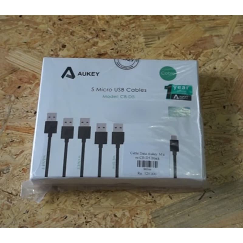 Aukey CB-D5 Cable Mirco USB Multi Length Kabel Mikro Isi 5 CBD5