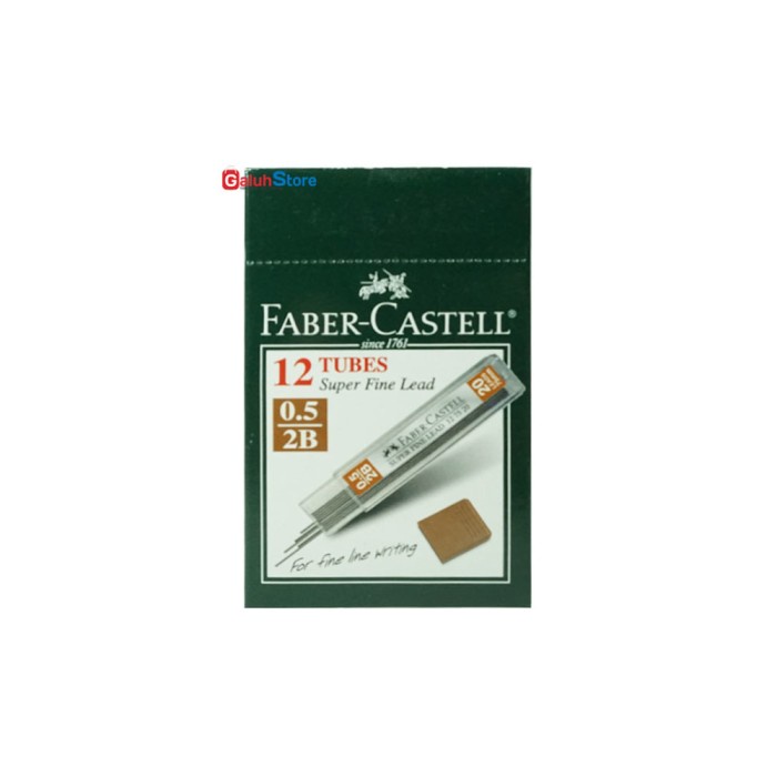 

Bagus Faber Castell Isi Pensil Mekanik 0.5Mm 2B 1 Box (12 Pcs) Promo