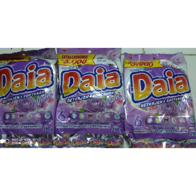Daia detergent  kemasan 5000