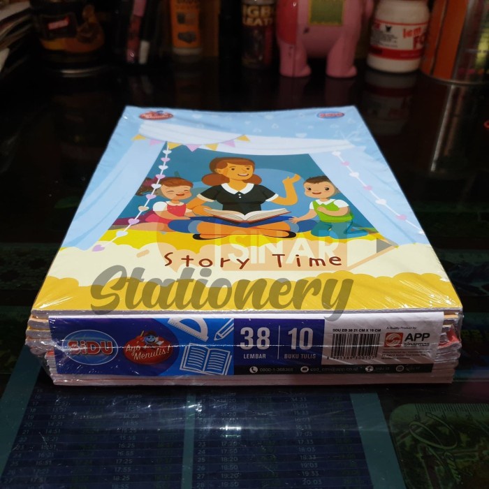 

Nikmati Buku Tulis Sidu 38 1Pak Isi 10Pc Promo