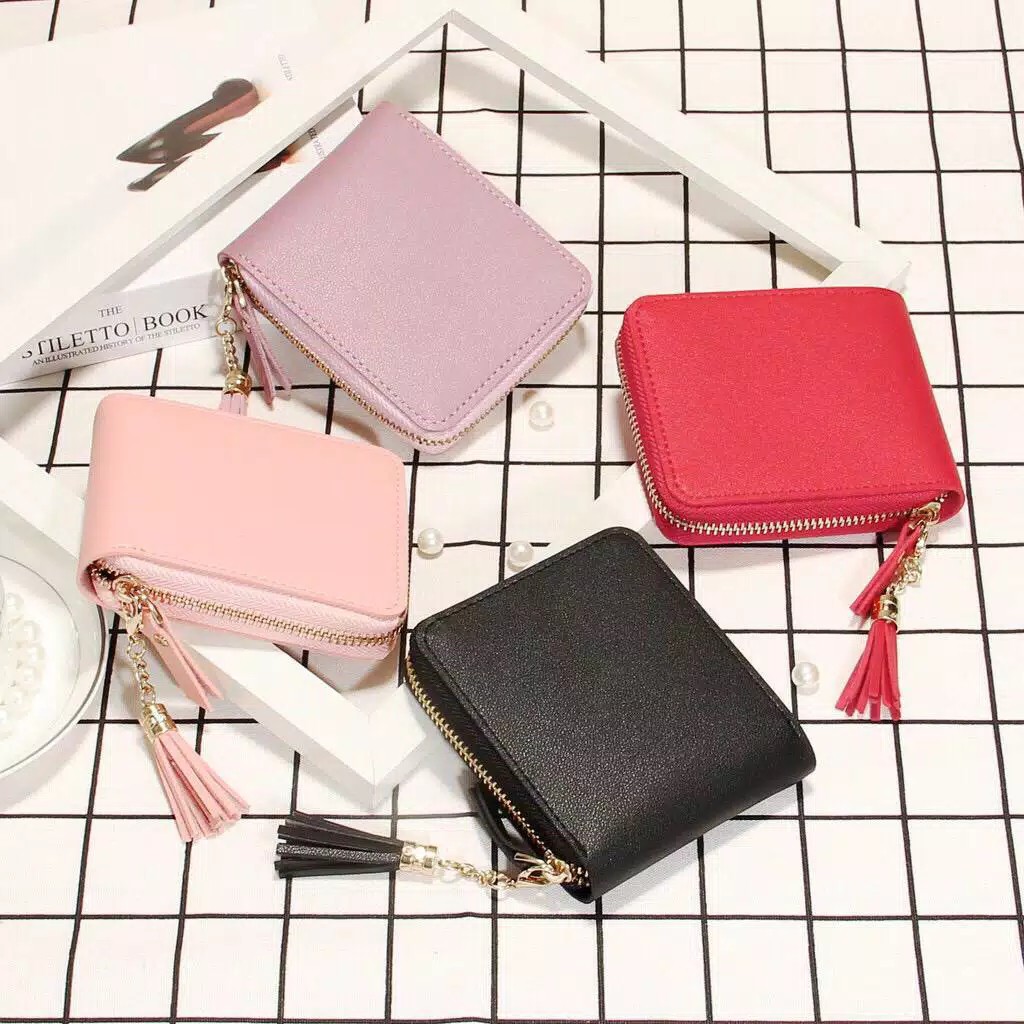 ♥TMALL88♥ DOMPET KULIT WANITA MINI / ELEGAN / CANTIK / MURAH 6033