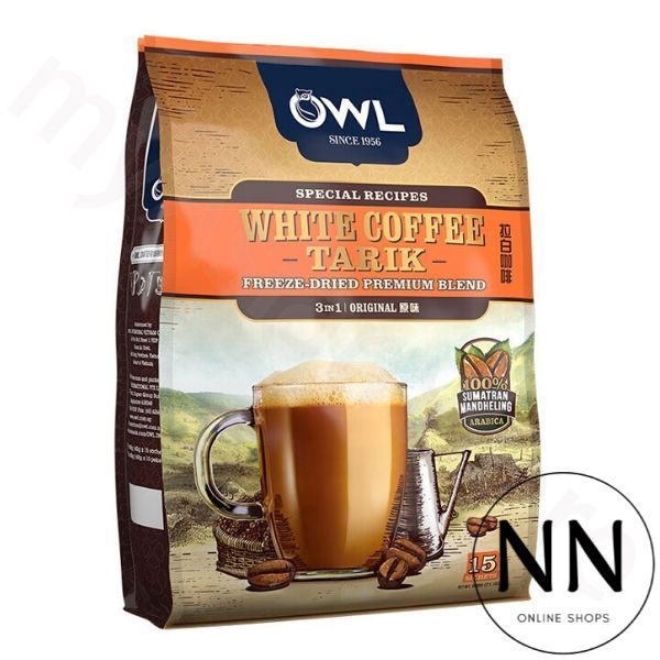 OWL White Coffee Tarik ORIGINAL Freeze Dried 3 in 1 / Kopi Putih