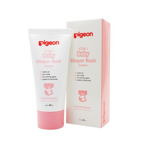 Pigeon Baby Diaper Rash Cream mengatasi mencegah ruam popok Pigeon