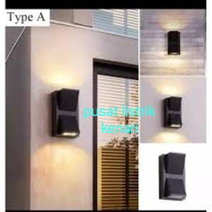 Lampu Dinding outdoor minimalis 2 arah lampu dinding minimali 1 arah